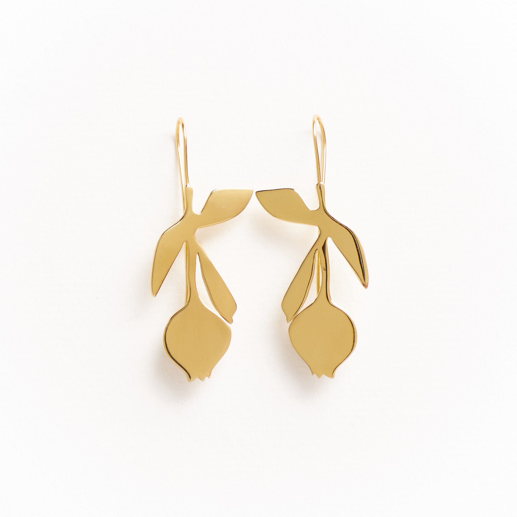 Suki Tulip threader Earrings Brass Threader
