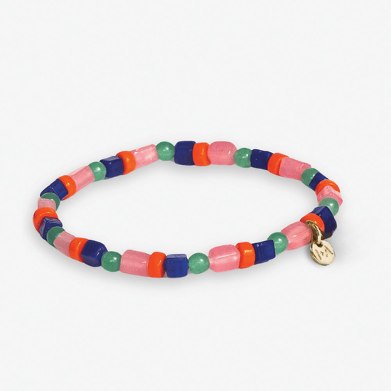 Sydney Mixed Beads And Stones Stretch Bracelet St. Tropez Stretch