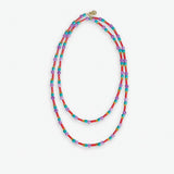 Sylvia Mixed Beads And Stones Long Necklace Amsterdam