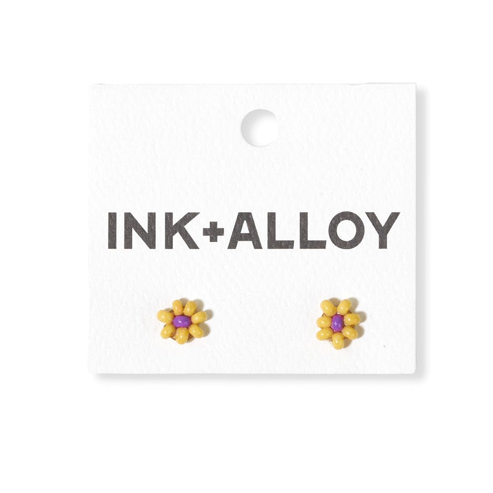 Daisy Little Thing - Black Floral Bracelet - Paparazzi Accessories
