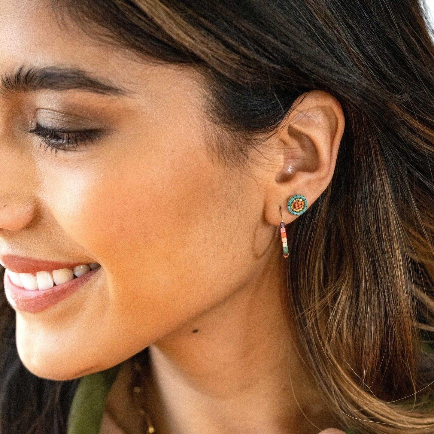 Buy 4pcs Gold Earrings Set, Everyday Earrings, S925, Dainty Minimalist  Earring Set, Huggie Hoop Earrings, Earring Set for Multiple Piercings  Online in India - Etsy