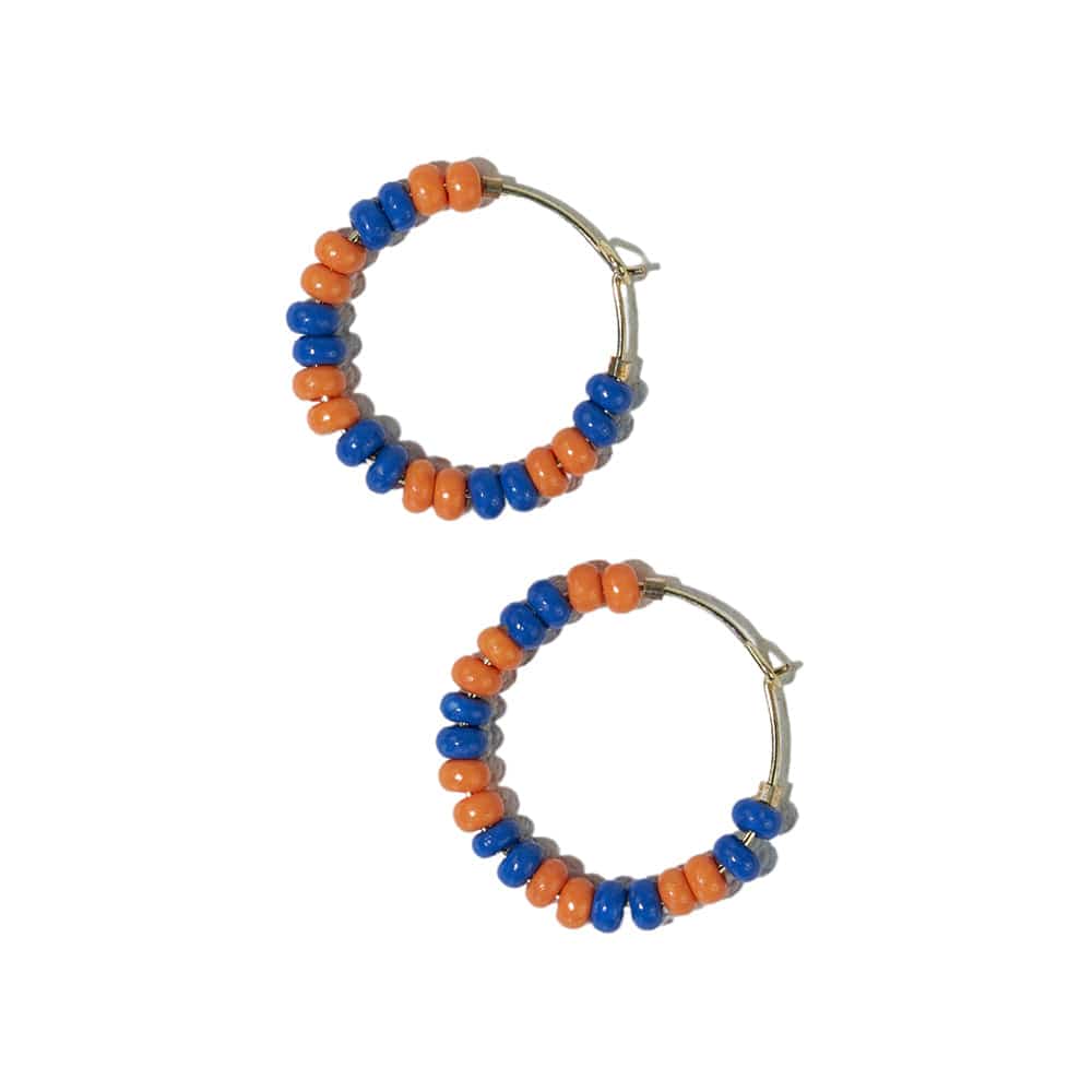 Orange Beaded Earrings + Jewelry – INK+ALLOY, LLC