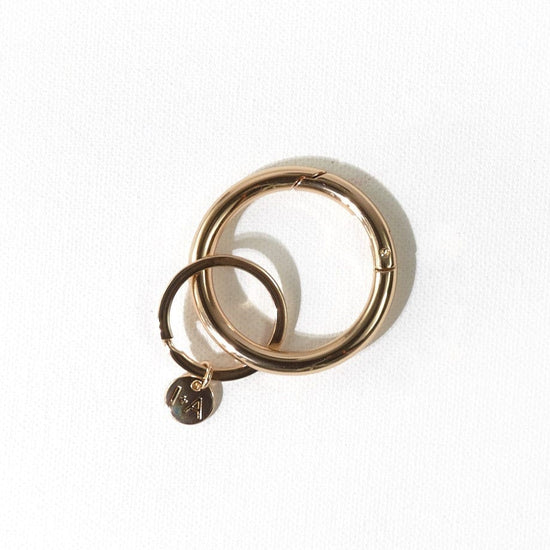 Chloe O Ring, Key Ring and Charm by INK+ALLOY