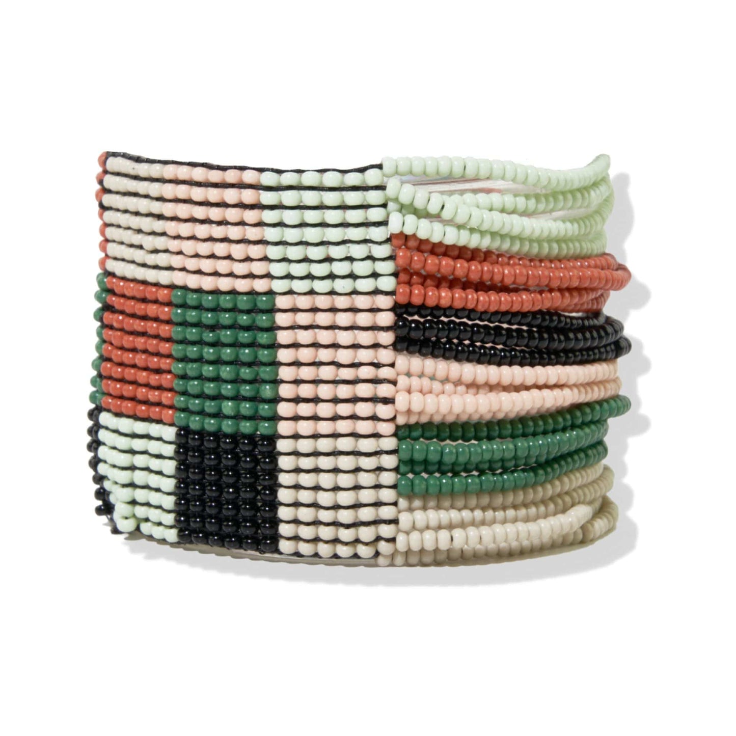 Desert Check Woven Multi Layer Bracelet bracelet